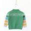 Baby stripe sweater fashion turn down collar children products