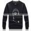 Fashion Round Neck Pullover Custom Wholesale Printing 2016 Thick Warm Fleece Multi-Color Sweatshirt Men