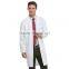 Chinese Factory Customized Lab Coat for Doctors Hospital Workwear White Nurse Uniforms
