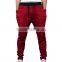 OEM Bulking Buy Closed Bottom Polyester/cotton Yarn Custom Mens Cargo Baggy Pants With Side Pockets