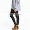 Womens Washed Khaki Green Cargo Pants Work Pants for Ladies