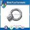 Made in Taiwan A2 Stainless Steel Zinc Coated Zinc Plated Lifting Eye Nut