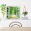 Window Nature Scenery Path Mural Art Decal Wallpaper Decor Removable