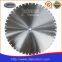 800mm wall saw blade with straight U