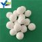 High wear resistant alumina ceramic grinding ball with bulges for ball mill