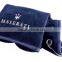 Soft high quality cotton pattern embroidery golf towel with logo