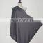 Soft breathable organic cotton jersey made into custom nursing scarf nursing circle scarf