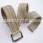 2015 Leisure Cotton Canvas Fabric Webbing Belt