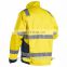 high quality hi vis workman water repellent work winter jacket for industry work