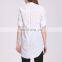 Plus Size Wholesale Ladies Formal Shirt Design 3/4 Sleeve Shirt