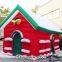 Red Inflatable Christmas House for Decoration