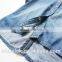 Custom logo Ladies denim shirt short sleeves custom cotton shirt women