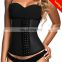 Best quality new arrival steel boned women latex slimming corset