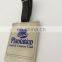 Zinc cast bag tag luggage tag customized luggage tag