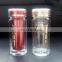 Custom design acrylic plastic high profile health care medicine bottle