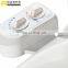 Non-electronic Operated Plastic Single Nozzle Lady Bidet Manufacturer In 