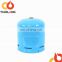 2kg portable refilled lpg gas cylinder with valve