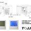 70 pint ceiling mounted whole house central dehumidifier
