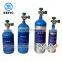 Aluminum Alloy 2L-10L China Medical Small Portable Oxygen Cylinder Size