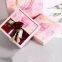 Jewelry pink cute sweet paper packaging boxes