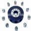 stator rotor group PLM-7 PLM-9 repair motor hydraulic pump spare parts