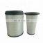 6128817042 Truck Air Filter With PU Cover And Metal Mesh