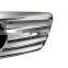 5 Fin Front Hood Silver Chrome Grille  03-06 for Mercedes E Class W211