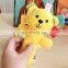 China supplier cheap squeaky plush dog chew teeth grinding bones pet toy