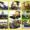Multifunctional small skip loader