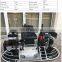 power floating machine for smoothing concrete	surface