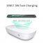Mobile Phone Sterilization Box UV Light Sterilizer Disinfection Box Wireless Charger for Daily products