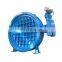 astm a216 casting steel WCB large diameter DN2000 flanged triple eccentric butterfly valve
