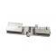 GUIDA 511037 Stainless Steel 180 Degree Glass to Glass Shower Door Hinge Glass clamp