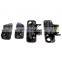 Front Black Outside Gray Inside Door Handles Set 4PCS For 1997-2001 Toyota Camry 69210AA010 69220AA010
