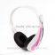 smart colorful fancy computer headphone with microphone /gaming headphone for professional