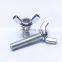 din 314 315 316 stainless steel wing nut bolt crutches