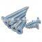 Torx screw flat round head Stainless steel zinc plated self tapping security screw