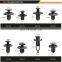 635Pcs Car Push Retainer Clips Auto Assortment-16 Most Popular Sizes Nylon Bumper Fender Rivets with 10 Cable Ties
