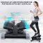 Factory wholesale Amazon Hot Sale Aerobic Exercise Stepper Foldable Adjustable Mini Cross Stepper With Resistance Band