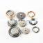 Ring Style Brass Metal Open Nickel Prong Snaps Button For Clothes