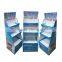 OEM design popular cardboard corrugated jar display rack
