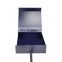 Luxury magnetic foldable navy blue large bridesmaid proposal gift box