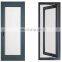 Philippines Aluminum Narrow Casement Windows Tempered Glass For Home