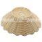 Best Quality Flower Shape Plastic Rattan Woven Plastic Fruit Basket