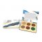 ODM Vegan Makeup Packaging Paper Cosmetic Vendor Eyeshadow Cases Empty Round Pan Color Eyeshadow Palette