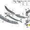 OEM 51117268479 Front Bumper Damper For Curb Descent for BMW 1 2 3 4 Series  F30 F20 F35
