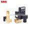 SNS pneumatic OPT Series brass automatic water drain solenoid valve with timer