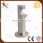 Famous style hot sell metal material silver/nickel curtain rods/curtain poles