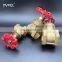 DUVEL BSP Or NPT Thread Oil And Gas Pipeline Brass Valve 1/2 inch-4 inch  Manual Copper Gate Valve