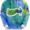 New Style Custom Sublimation Hoodie With Beautiful Peacock Pattern